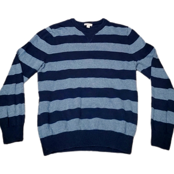 Merona Other - Merona Navy Gray striped sweater Medium NWOT